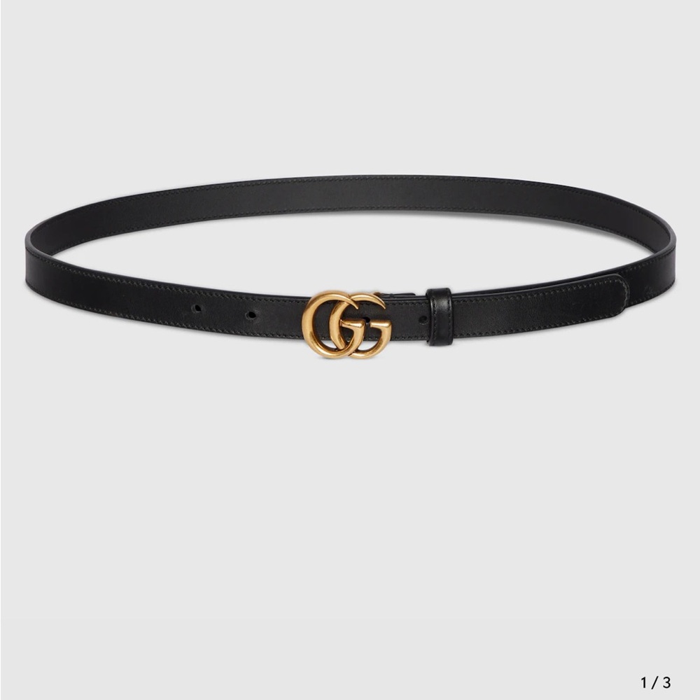 Gucci GG Marmont thin belt